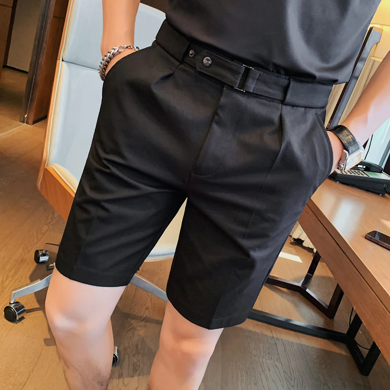 2024 Summer New High-end Business Shorts Men's Shorts Trousers - Image 4