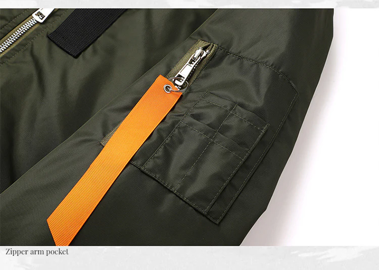 Men's loose short bomber jacket Hong Kong style coat baseball jacket - Image 5