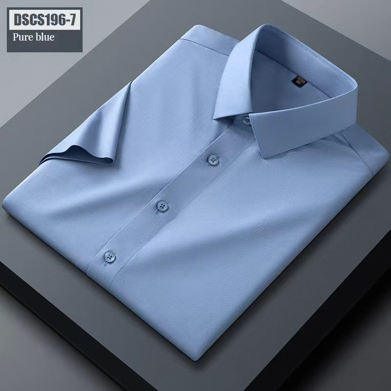 Men's Shirts Mulberry Silk Series High-end Non-ironing - Image 7