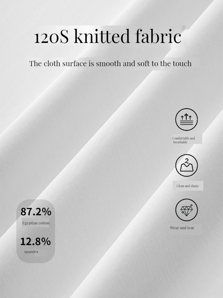 Round neck T-shirts Men's short-sleeved T-shirts Half-sleeved bottoming shirts - Image 10