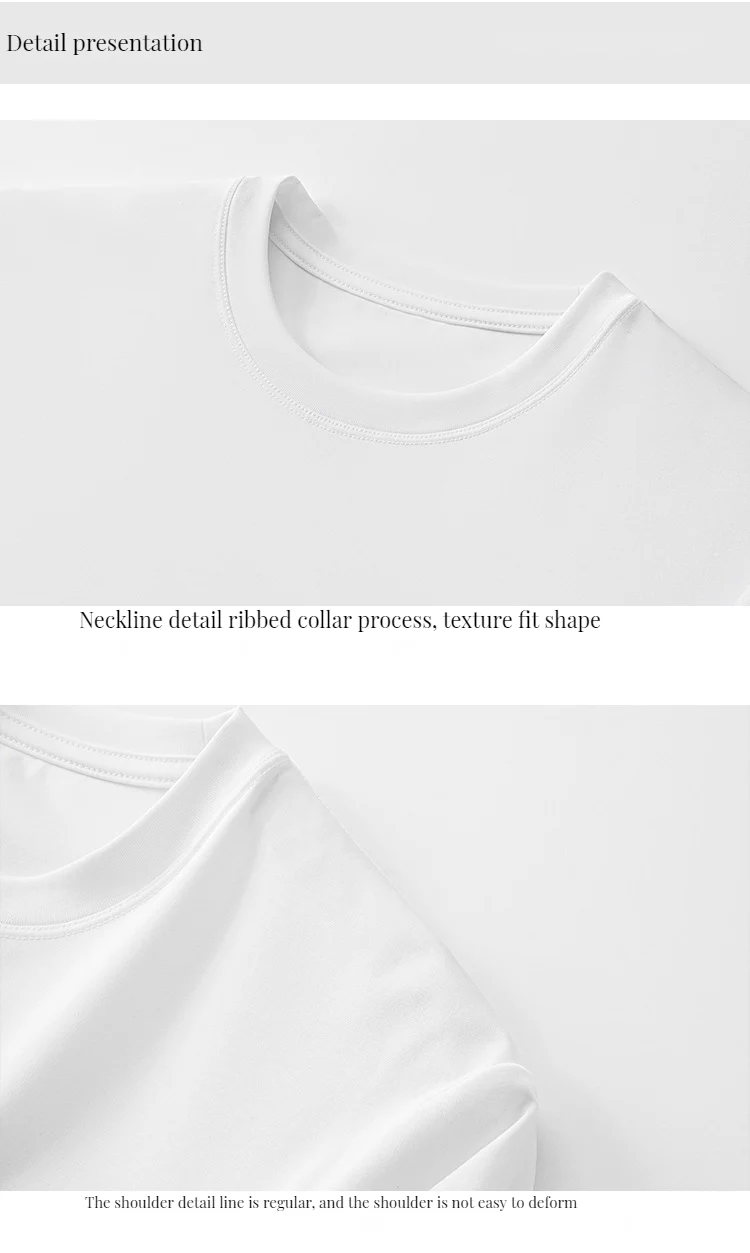 Round neck T-shirts Men's short-sleeved T-shirts Half-sleeved bottoming shirts - Image 8