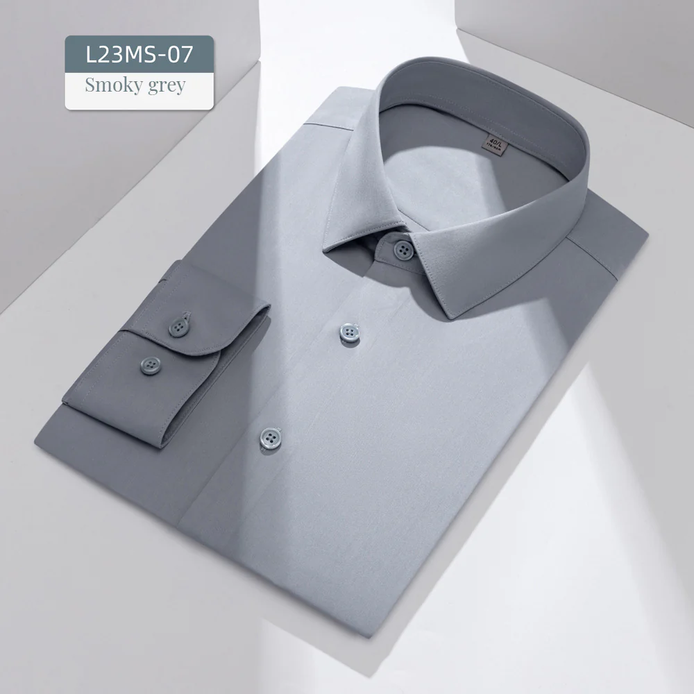 Satin Silk Non-iron Shirt - Image 4