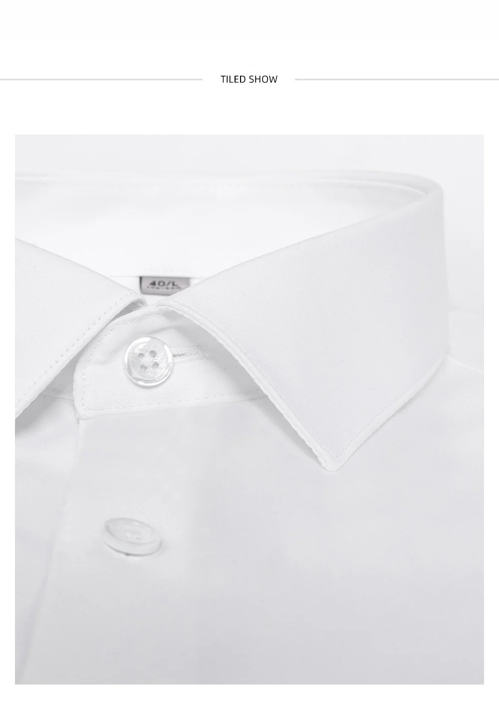 Satin Silk Non-iron Shirt - Image 6