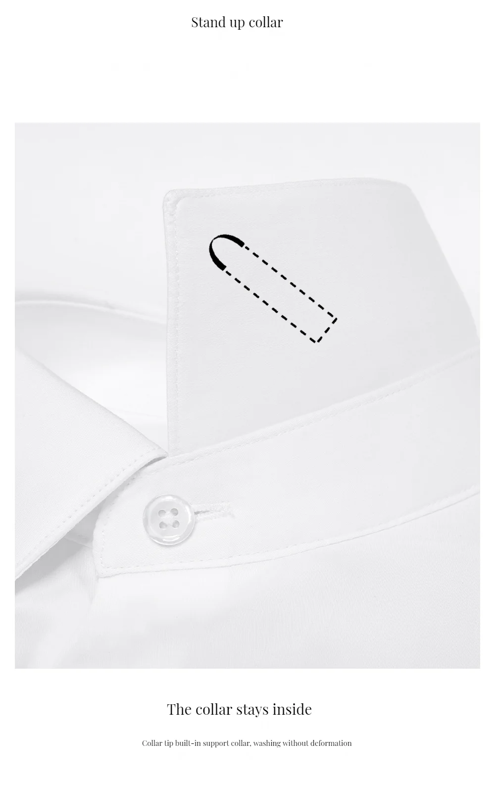 Satin Silk Non-iron Shirt - Image 7