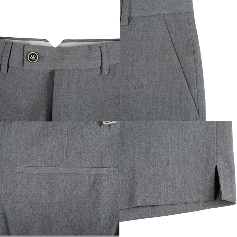 Thin ice silk suit shorts anti-wrinkle trousers - Image 6